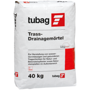 Tubag TDM Trass-Drainagemörtel 40kg/Sack